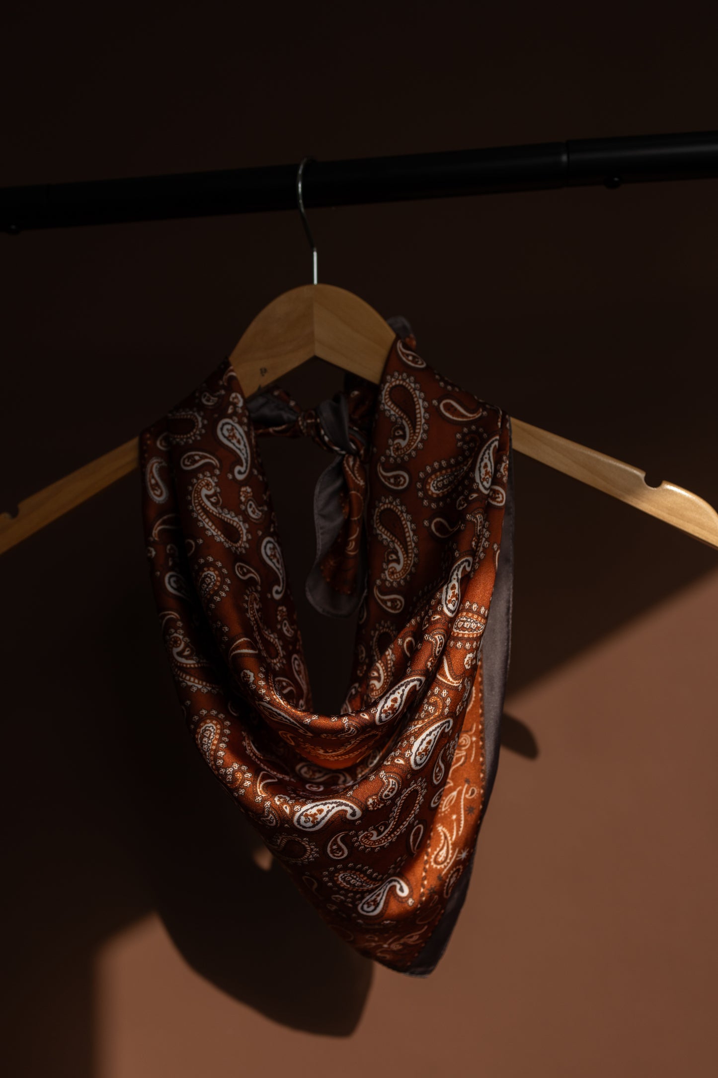Amber Silk Scarf