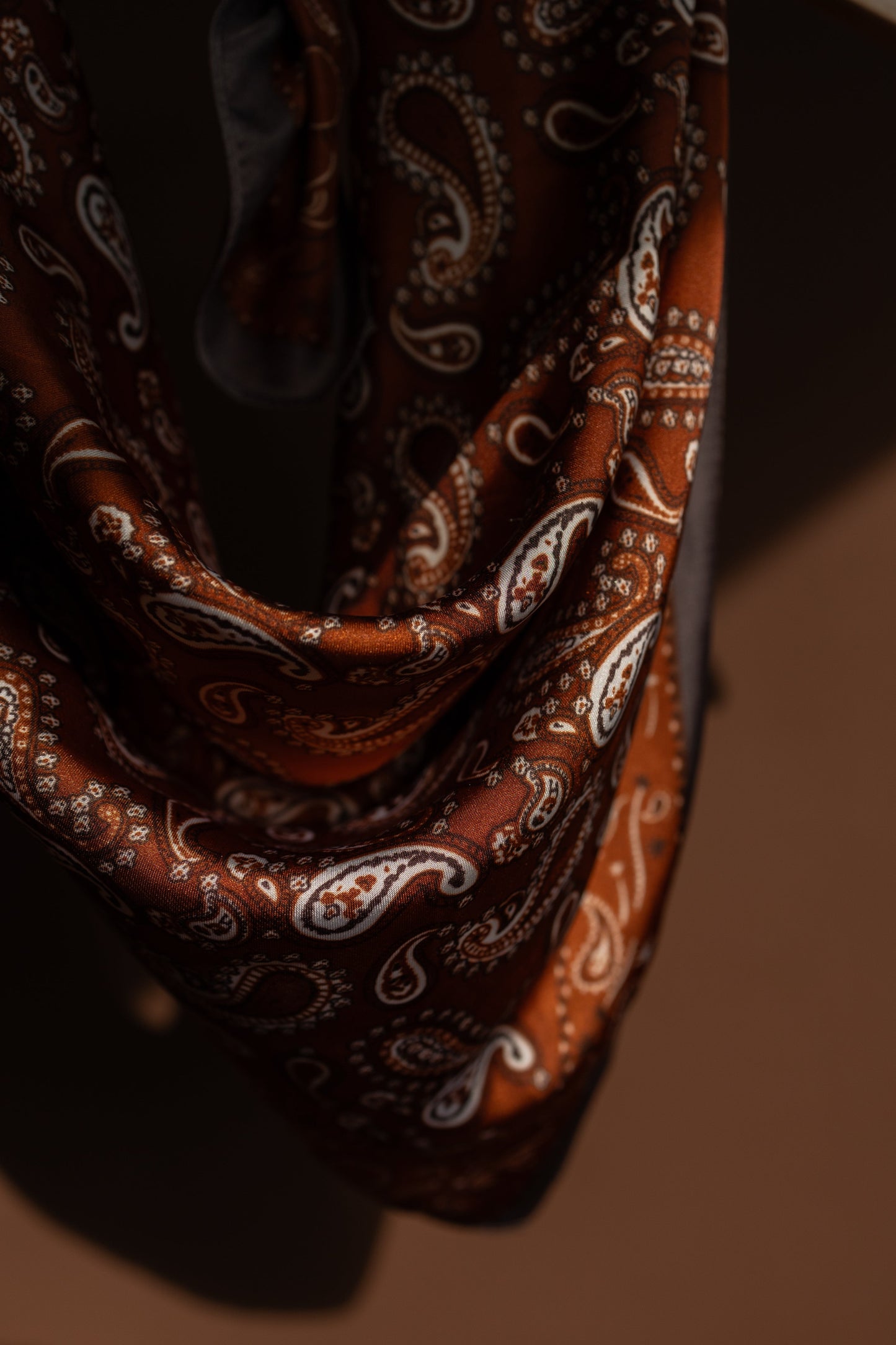 Amber Silk Scarf