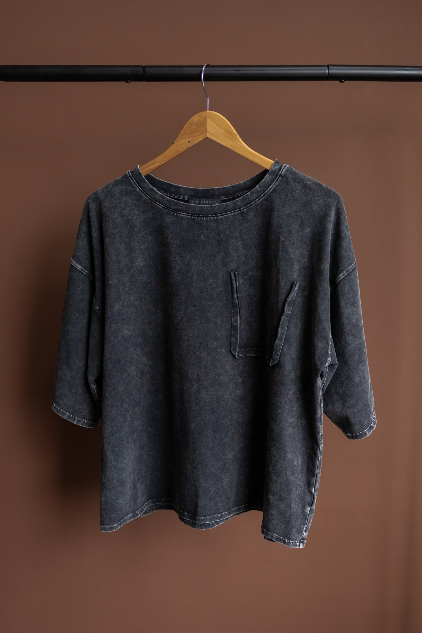 Charcoal Oversized Tee