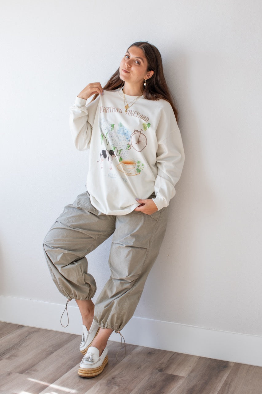 Martha's Vineyard | Oversized Long Sleeve