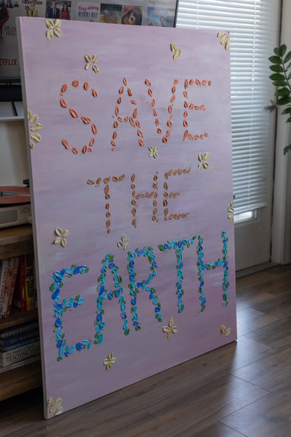 "Save The Earth"  Fine Art Painting