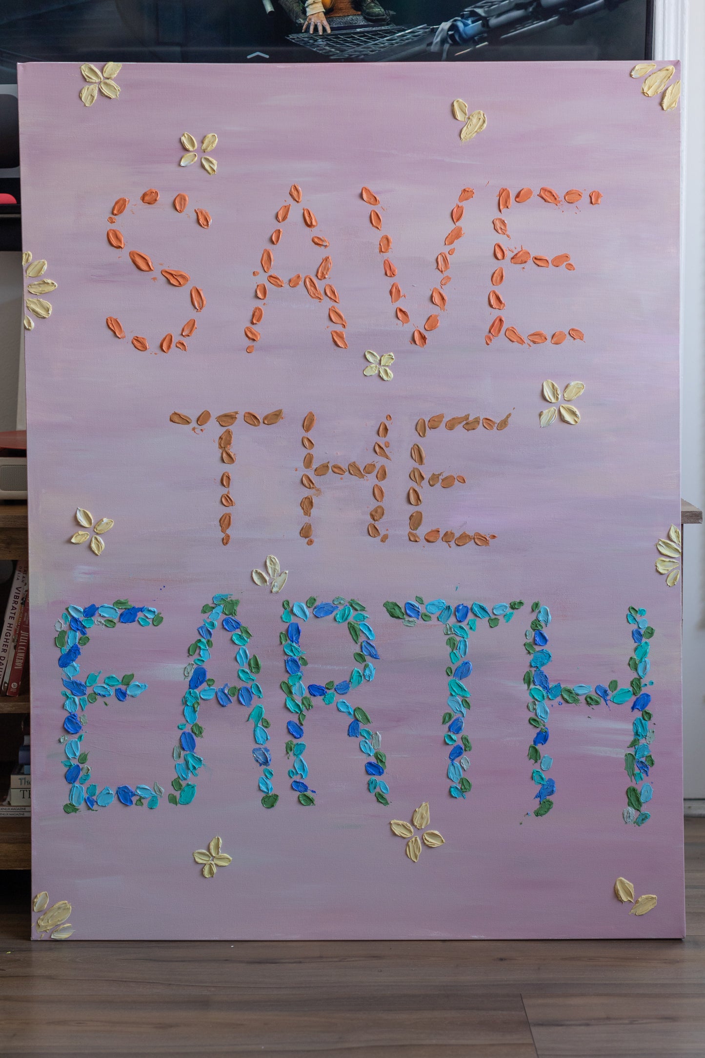 "Save The Earth"  Fine Art Painting