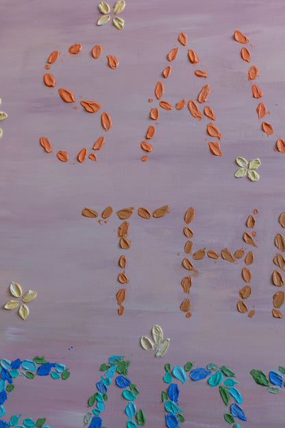 "Save The Earth"  Fine Art Painting