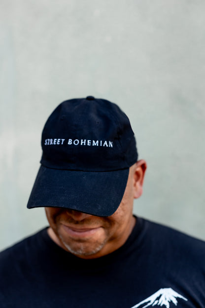 Street Bohemian Organic Dad Hat | Black