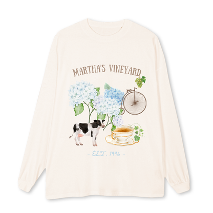 Martha's Vineyard | Oversized Long Sleeve