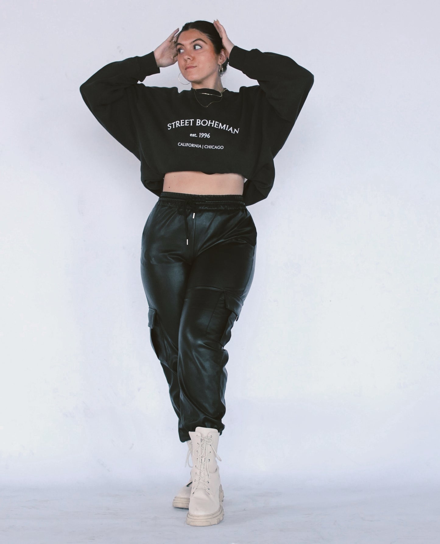 1996 Vintage Crewneck | Organic Black